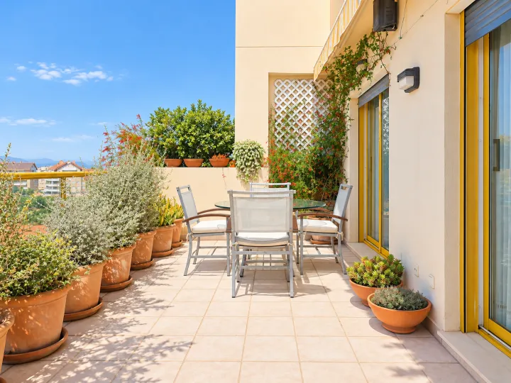 Ático dúplex con piscina privada y vistas privilegiadas al Montgó y al Castillo de Dénia