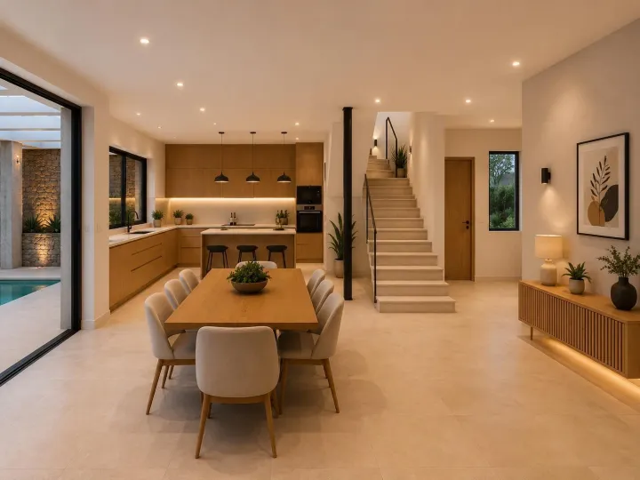 Villa mediterránea de nueva construcción con vistas al mar en Moraira
