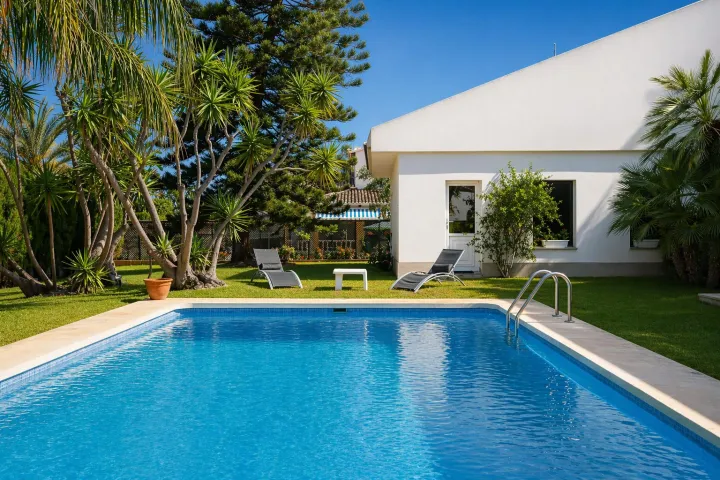 Villa con carácter, privacidad y vistas al Montgó en Dénia