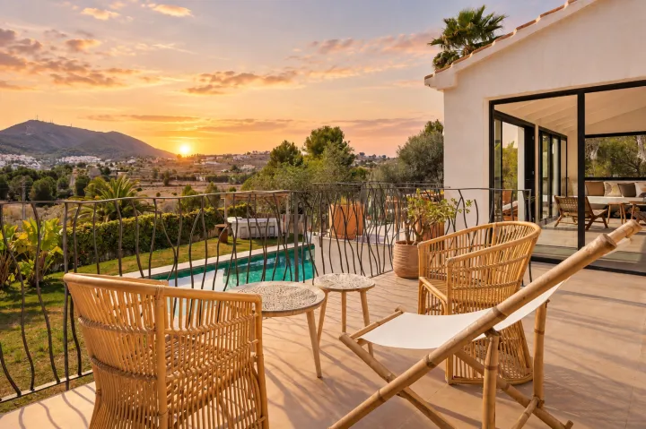 Villa mediterránea de seis dormitorios en Tarraula, Jávea