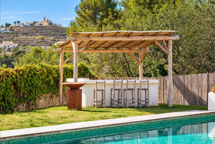 Villa mediterránea de seis dormitorios en Tarraula, Jávea
