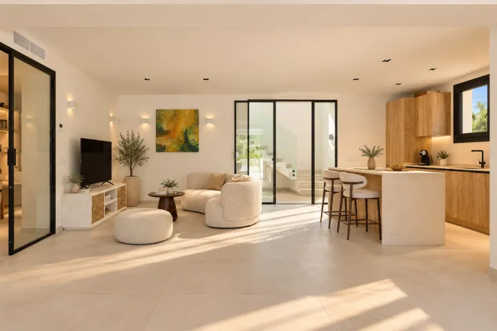 Villa completamente reformada con vistas panorámicas, privacidad y amplios exteriores