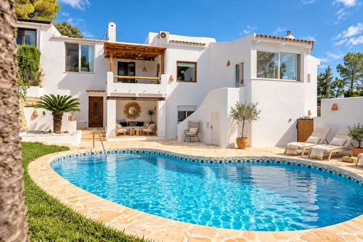 Villa reformada con casa de invitados independiente en Pinosol, Jávea