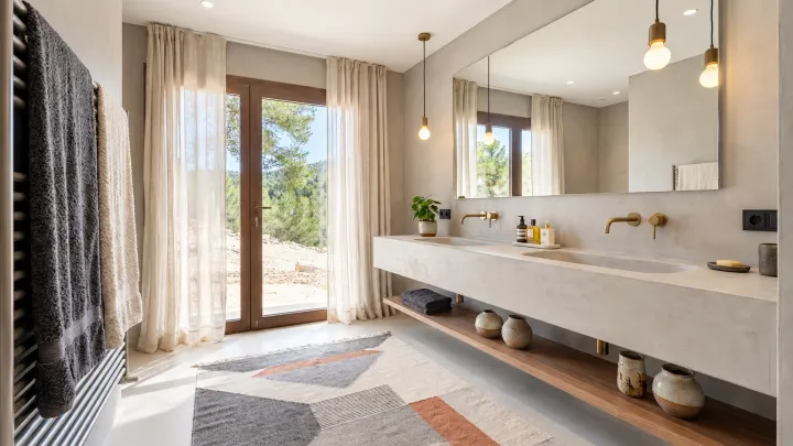 Finca contemporánea en Tarraula, Jávea, con vistas al Montgó y posibilidad de ampliar la parcela