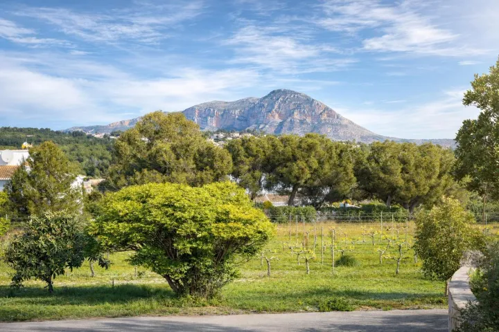 Ferme méditerranéenne avec vignobles privés et vue sur le Montgó, entre Jávea et Benitachell